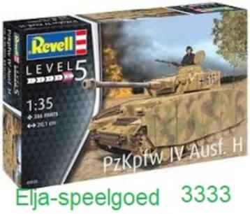 Revell 3333 1:35 TANK Panzer IV Ausf. H ( 2020)modelbouw beschikbaar voor biedingen