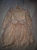 Jurk goud, Kinderen en Baby's, Tweelingen en Meerlingen, Ophalen of Verzenden, Zo goed als nieuw, Kleding