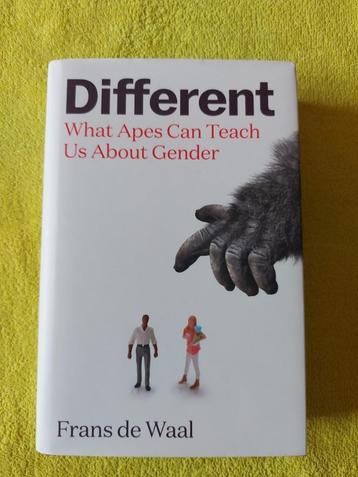Different - Frans de Waal. What apes can teach us gender. beschikbaar voor biedingen