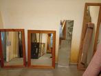 Diverse Spiegels met Houten Frame, Ophalen, Gebruikt, 100 tot 150 cm, Rechthoekig