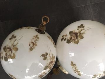 TE KOOP: Set van 2 decoratieve hanglampen beschikbaar voor biedingen