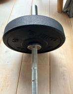 Eleiko Short Barbell 15kg + plates, Ophalen, Zo goed als nieuw, Benen, Overige typen