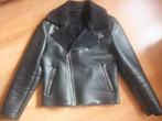 Stoer bikerjack van kunstleer, Maat 48/50 (M), Zwart, Ophalen of Verzenden, Stradivarius