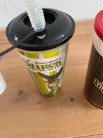 Diverse  Bekers met Rietje, Ophalen of Verzenden, Gebruikt