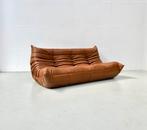 Togo Sofa in Dark Cognac by M. Ducaroy for Ligne Roset., Huis en Inrichting, Banken | Sofa's en Chaises Longues, Design, 150 tot 200 cm