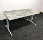 Aspa Emotion Bureau - Knop Verstelbaar - 160 x 80 cm, Ophalen, In hoogte verstelbaar, Gebruikt, Bureau