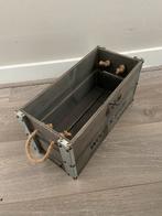 Houten Kistje met Touw Handvatten, Ophalen, Zo goed als nieuw, Overige houtsoorten, Minder dan 50 cm