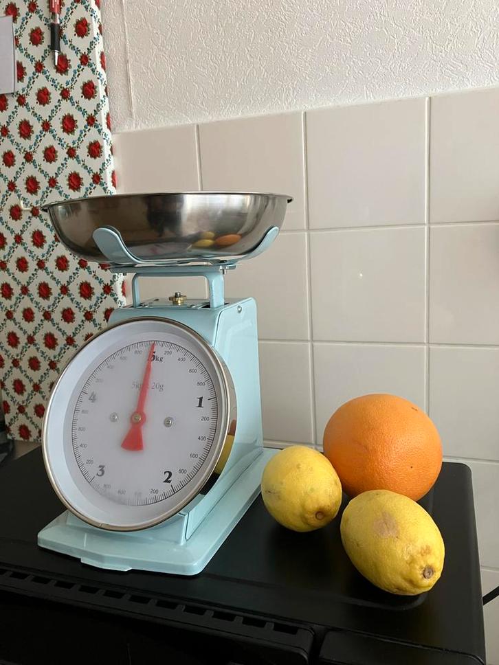 Vintage Keukenweegschaal - Retro Stijl ⚖️, Huis en Inrichting, Keuken | Keukenbenodigdheden, Gebruikt, Ophalen of Verzenden