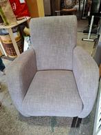 Fauteuil. Grijs. Zgan. B75xH40xD53, Ophalen, Minder dan 75 cm, Zo goed als nieuw, 75 tot 100 cm