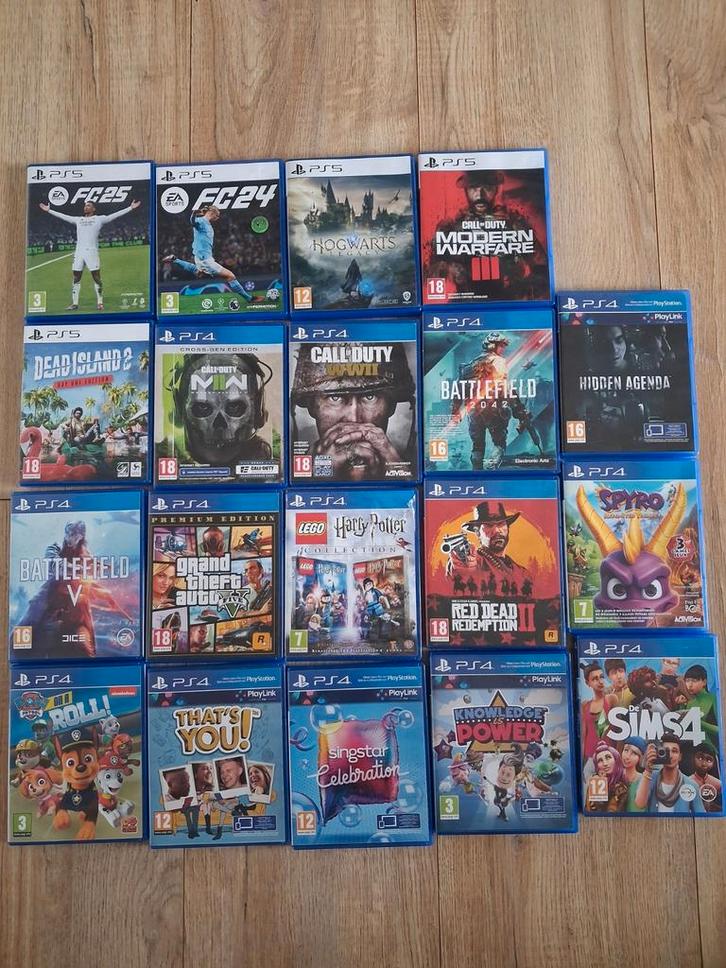 PS4/PS5 Games Collectie - Diverse Titels!, Spelcomputers en Games, Games | Overige, Gebruikt, Overige genres, 3 spelers of meer