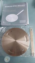 Inductie adaper 20cm RVS NIEUW, Huis en Inrichting, Keuken | Potten en Pannen, Ophalen of Verzenden, Nieuw, Rvs