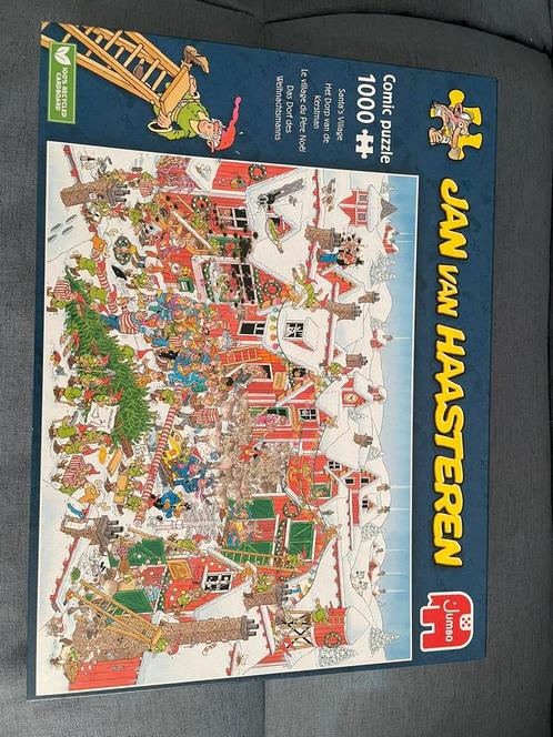 Jan van Haasteren Santa’s Village, Hobby en Vrije tijd, Denksport en Puzzels, Zo goed als nieuw, Legpuzzel, 500 t/m 1500 stukjes