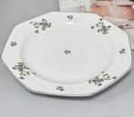 Antiek 1910 porseleinen Frans bord 32cm Limoges de Barbeaux, Antiek en Kunst, Antiek | Servies los, Ophalen of Verzenden