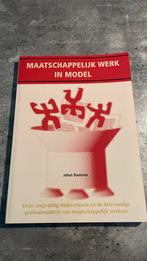 J. Bootsma - Maatschappelijk werk in model, J. Bootsma, Sociale wetenschap, Nieuw, Ophalen of Verzenden