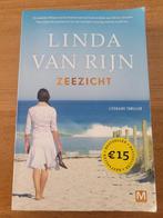 Linda van Rijn - Zeezicht, Boeken, Thrillers, Gelezen, Ophalen of Verzenden, Nederland, Linda van Rijn