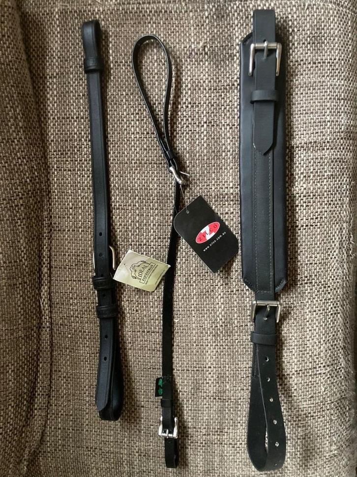 Springriem EuroTech Ideal / Zilco False Martingale SL Elite, Dieren en Toebehoren, Paarden en Pony's | Hoofdstellen en Tuigage