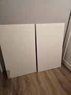 Set van 2 Ikea Pax planken wit 100 x 58cm, Ophalen, 200 cm of meer, 50 tot 100 cm, Zo goed als nieuw