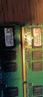 Kingston KVR 2x2GB DDR2 RAM, Gebruikt, Ophalen of Verzenden, DDR2, Desktop
