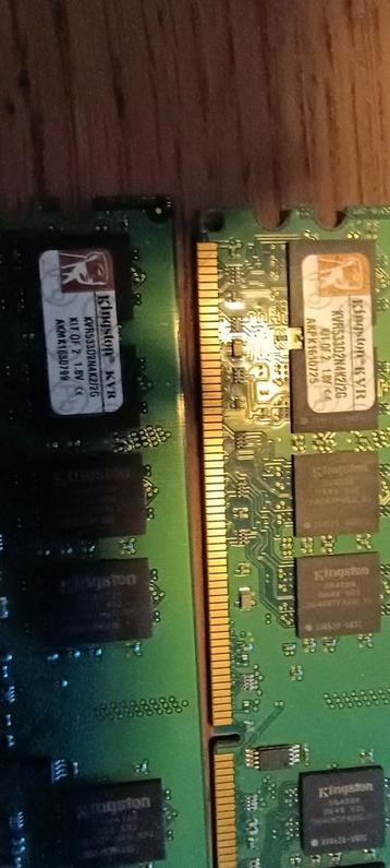 Kingston KVR 2x2GB DDR2 RAM beschikbaar voor biedingen