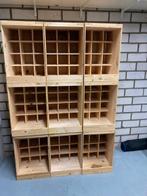 wijnrek hout, Ophalen, Gebruikt, 5 tot 15 flessen, Minder dan 50 cm