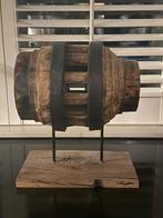 Stoere wagenas op statief - Stoer en sobere decoratie, Ophalen of Verzenden, Gebruikt