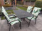 ijzer tuinset, Tuin en Terras, Tuinsets en Loungesets, Ophalen, Gebruikt, Overige materialen, 2 zitplaatsen