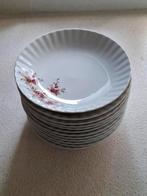 Nieuw Wunsiedel Bavaria Porselein borden Wit & Roze bloemen, Nieuw, Ophalen of Verzenden, Bord(en), Overige stijlen
