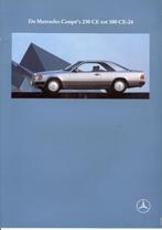 Folder Mercdes Coupé's 230 CE tot 300 CE-24, oktober 1990, Boeken, Auto's | Folders en Tijdschriften, Ophalen of Verzenden, Nieuw