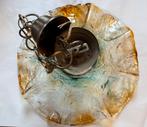 Vintage Murano Plafondlamp, Huis en Inrichting, Lampen | Hanglampen, Ophalen of Verzenden, Gebruikt, Glas, Minder dan 50 cm