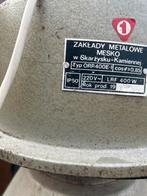 Vintage Industrie Lamp - Fabriekslamp, Huis en Inrichting, Lampen | Hanglampen, Ophalen, Gebruikt, Metaal, 50 tot 75 cm