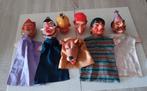 7x retro poppenkastpoppen., Antiek en Kunst, Ophalen of Verzenden