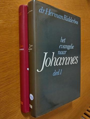 Nr. 447 Dr. Herman Ridderbos, Het Evang. naar Johannes, 2 dl beschikbaar voor biedingen