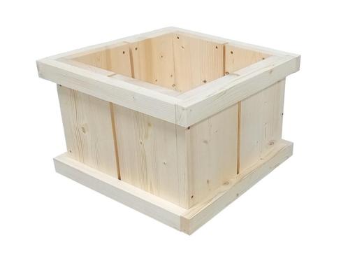 Plantenbak bouwpakket steigerhout, Tuin en Terras, Bloembakken en Plantenbakken, Nieuw, Hout, Balkon, Tuin, Vierkant, Ophalen of Verzenden