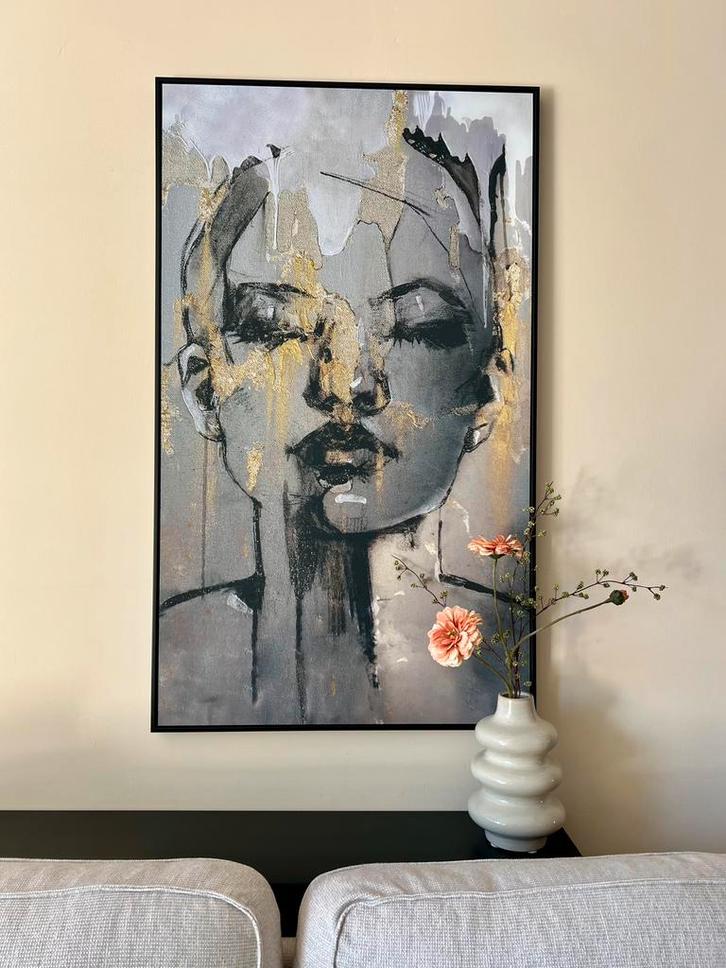 Schilderij 118x70 cm, Antiek en Kunst, Kunst | Schilderijen | Modern, Ophalen