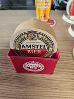 Amstel Bier Viltjes in Houder, Ophalen of Verzenden, Gebruikt, Viltje(s), Amstel