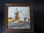 mooie molen tegel 18/18 cm ingelijst, Ophalen of Verzenden