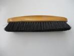 Vintage kledingborstel met houten handvat, Verzenden