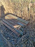 Azobe Palen - 25 stuks, Doe-het-zelf en Verbouw, Gebruikt, Ophalen of Verzenden, 50 mm of meer, Balk