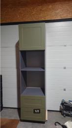 Hoge keukenkast 60x58x225 voor 60 + 45 cm oven, Huis en Inrichting, Keuken | Keukenelementen, Ophalen, 200 cm of meer, Nieuw, 50 tot 100 cm