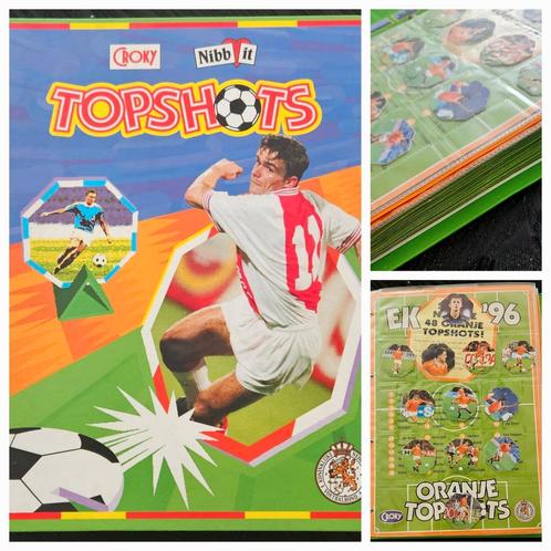 Overcomplete Topshots Flippo Map met EK!, Verzamelen, Flippo's, Ophalen of Verzenden