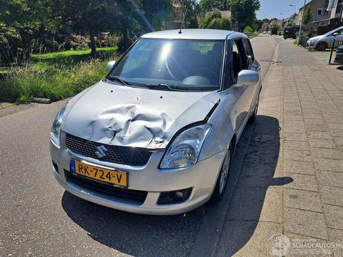 Suzuki Swift 1.3 comfort automaat (bj 2009), Auto diversen, Schadeauto's, Automaat, Benzine, Hatchback, Zilver of Grijs
