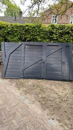 Oude staldeuren, Hout, kleur grachten groen gratis, Ophalen, Gebruikt, Hout, 200 cm of meer