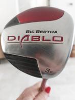 Callaway Big Bertha Diablo 3D Houten 3 - ZGAN, Sport en Fitness, Golf, Ophalen of Verzenden, Zo goed als nieuw, Club, Callaway