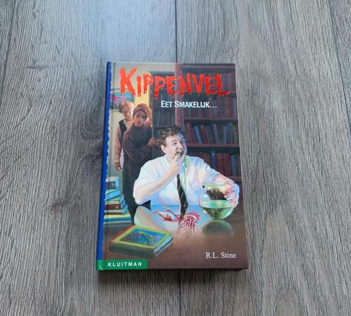 Boek R.L. Stine Kippenvel - Eet smakelijk - als nieuw, Boeken, Kinderboeken | Jeugd | 10 tot 12 jaar, Zo goed als nieuw, Ophalen of Verzenden