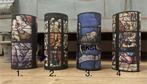7 kandelaars Sint Janskerk Gouda glas in lood candlecover, Ophalen of Verzenden, Zo goed als nieuw