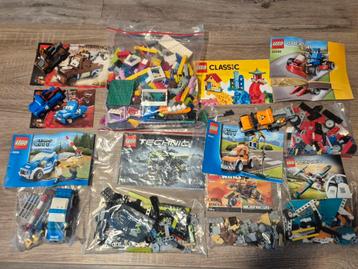 9 Lego Sets (City, Creator, Classic, Star Wars, Cars) beschikbaar voor biedingen