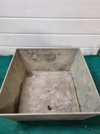 bloembak grijs kunststof vierkant, Tuin en Terras, Ophalen of Verzenden, 'T Olde Gre-j, Info@toldegrej.nl, Endepoelstraat 20f Didam