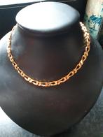 Monet vergulde Vintage ketting, Ophalen of Verzenden, Zo goed als nieuw, Goud, Overige materialen