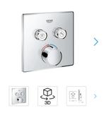 Grohe SmartControl Inbouwkraan - 2 Functies, Ophalen of Verzenden, Nieuw, Chroom, Douche