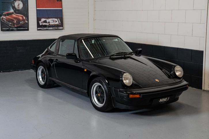 Porsche 911 SC 3.0 Targa 1981 Zwart 'Nieuwstaat', Auto's, Porsche, Bedrijf, Benzine, Coupé, Zwart, Ophalen